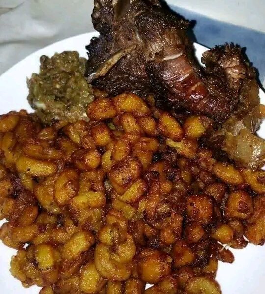 Alloco + mouton fri