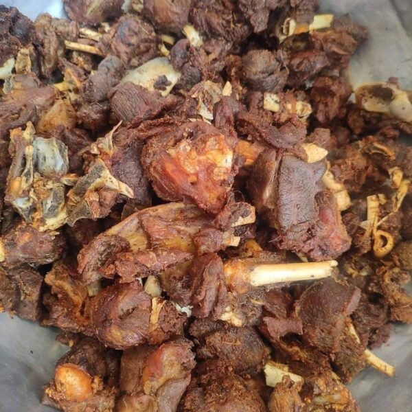 Viande frite