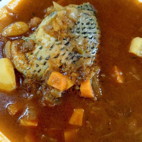 Soupe de poissons sauté