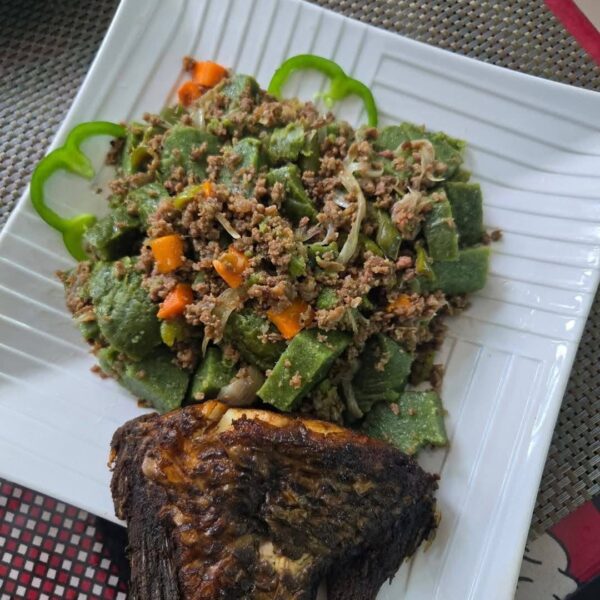 Poisson frit et