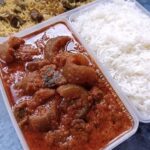 Riz gras ; Riz sauce tomate avec soupe