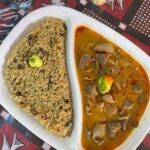 Riz et soupe de boyau-OUAGA